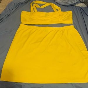 Skirt & top set